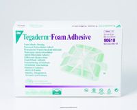 3M Tegaderm Foam Adhesive Dressing, Fm DRS Adh 3.5 X 3.5 in, (1 Box, 10 Each)
