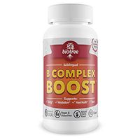 Vitamin B12 Sublingual B Complex Energy Pill B12 Methylcobalamin B6 Biotin & Folic Acid Natural Energy Supports Metabolism Heart Health & Stress Great Tasting Cherry Flavor! 100% Caffeine Free -