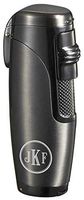 Personalized Triad Gunmetal Triple Torch Flame Cigar Lighter with Free Monogram Laser Engraving