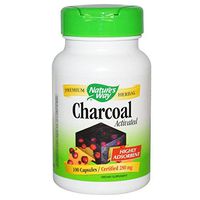 Activated Charcoal - 260mg 100 Caps [Pack of 8]