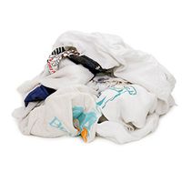 Pro-Clean Basics A99702 Recycled T-Shirt Cloth Rags, 8 lb. Box, Multicolored