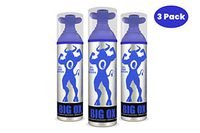 New 10LITERS Oxygen CAN - Cherry Charger - Scented High Purity Oxygen Can - Big Ox O2 95% Pure Oxygen - 100-200 Breaths, 1-2 Seconds Each (3CANS)