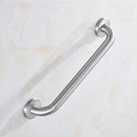 YJXJJD Stainless Steel Matte Non-Slip Shower Armrest Shower Toilet Old Balance Handle (Size : 380mm)