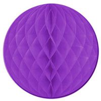 5" Purple Honeycomb Ball