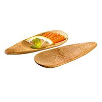 Bamboo Tear Shaped Spoon (Case of 24), PacknWood - Wooden Spoons for Tasting (3.9" x 1.8") PK209BBPATTAYA