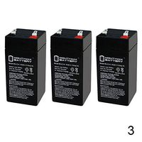 Mighty Max Battery 4 Volt 4.5 Ah SLA Battery for Fi-Shock SS-740-3 Pack Brand Product