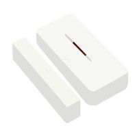 SONOFF DW1 Sensor 433Mhz Door Window Alarm Sensor Wireless Automation Anti-Theft Alarm Compatible with for Smart Home Security Alarm System