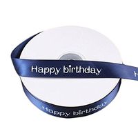 Kylin Express 2CM Wide Happy Birthday Decorative Riband Wrapping Ribbons Gift Wrapping Ribbons, 23