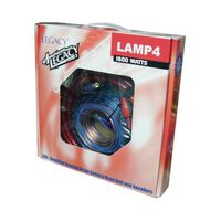 Legacy lamp4 Legacy Lamp4 Car Audio Amplifier Amp Wiring Kit 4 Gauge