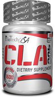 BIOTECH USA CLA 400 mg. / 80 Caps. High Potency, Natural Weight Loss Exercise Enhancement, Increase Lean Muscle Mass, Non-Stimulating, Non-GMO, Gluten-Free 100%