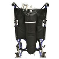 Oxygen Tank Holder for Wheelchairs or Transport Chairs with push handles B6311 by Diestco