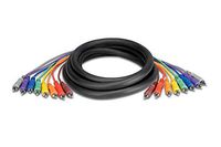 Hosa Unbalanced Snake RCA to RCA - (6.5 Feet) (Black)
