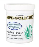 MPS-GOLD 3X Glyconutrient and Aloe Vera Supplement Loose Powder (61.20 grams)