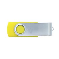 FAgdsyigao Rotating Lid High Speed U Disk, USB Flash Drive Memory Stick for Notebook PC Computer Yellow 64mb