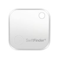 Key Finder, SwiftFinder Item Finder Bluetooth Tracker Wireless Anti-Lost Locator for Key/Phone/Wallets/Purse/Luggage and Bags with APP Control White