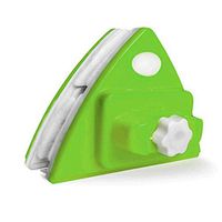 HIZLJJ Double-Sided Magnetic Glass Wiper Cleaner for Double Glazed Windows Thickness 4-32mm Magnetic Window Cleaner Wiper Glass Washing Cleaning Tool Brush (Color : Green)