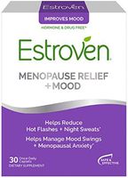 Estroven Stress Plus Mood & Memory | Menopause Relief Dietary Supplement | Safe Multi-Symptom Relief | Helps Reduce Hot Flashes & Night Sweats* | Helps Manage Daily Stress & Mood* | 30 Caplets