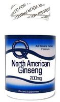 North American Ginseng 200mg 100 Capsules ^GLS