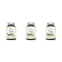 Amazing India Organic Tribulus- 630 mg, 120 Vcaps-Raw, Vegan- Gluten-Free, Plant-Based Nutrition. Support (Pack of 3)