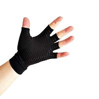 Fingerless Arthritis Glove Compression Gloves Arthritis Pain Relief Gloves with High Copper Content, Arthritis Hand Gloves for Men / Women Arthritis Compression Gloves Arthritis Relief Gloves (M)