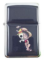 Lighter One Piece Monkey D. Luffy Refillable Windproof Oil Petrol Flip Top