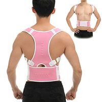 COLO Magnetic Therapy Posture Corrector & Clavicle Back Lumbar Brace Support | for Back Neck Shoulder Upper and Lower Back Pain Relief | Men and Women | Improves Impaired & Bad Posture