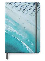 Ocean – Coastal – Beach – Nautical - PU (Vegan) Leather A5 Bullet Dotted Journal Notebook