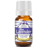 Pure Gold Blue Lavender Essential Oil, 100% Natural & Undiluted, 10ml