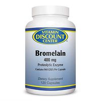 Vitamin Discount Center Bromelain 400mg, 120 Capsules