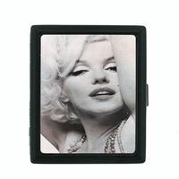 Marilyn Monroe Great Sultry Photo Metal Cigarette Case Holder Box D-005
