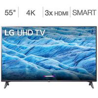 LG 55" Class 7300 Series 4K Ultra HD Smart HDR TV w/AI ThinQ - 55UM7300AUE
