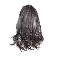 Meidexian888 Long Wavy Curly Wig,Women Sexy Multicolor Gradient Wig Wavy Curly Synthetic Wig