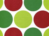 Christmas Gift Wrap Paper - Merry Dots - 24 inches x 85 feet