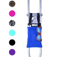Crutcheze Royal Blue Crutch Bag, Pouch, Pocket, Tote Washable Designer Fashion Orthopedic Products Accessories