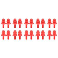 YHCWJZP Christmas Ear Plugs,20/40Pcs Silicone Noise Reduction Hearing Protection Ear Plugs for Study Sleep Christmas Decoration Christmas Supplies 20pcs Random Color