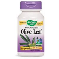 NATURE'S WAY OLIVE LEAF 20% EXTRACT, 60 VCAP