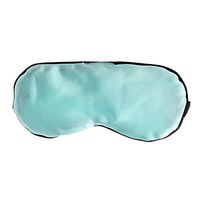 NNDA CO 1PC New Pure Silk Sleep Eye Mask Padded Shade Cover For Travel Relax (green)