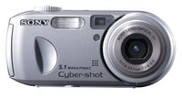 Sony Cybershot DSCP93A 5MP Digital Camera with 3x Optical Zoom