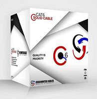 Cat6 Plenum 1000ft (CMP) Solid UTP Networking Cable 1000ft Blue, 23AWG 550MHz Solid Conductor Cables