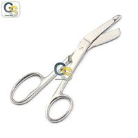 G.S Lister Bandage Scissor with ONE Large Ring Best Quality