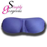 Simply Gorgeous Luxurious 3D Sleep Eye Mask - Purple