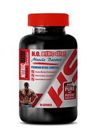 Natural Workout Supplements for Men - Blood Pressure Supplements Heart - N.O. Nitric Oxide Muscle Booster Premium Complex - Nitric Oxide with l-arginine - 1 Bottle 90 Capsules