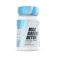 Bpi Performance Max Greens Detox – Anti-Inflammatory, antioxidant, Boost Immune System – Garlic, Elderberry, Wheat, Barley, Kale – Gluten Free, Non-GMO, Vegan – for Men & Women – 30 Servings