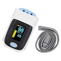 Fingertip Blood Oxygen Test Machine, with 0.96 inch Display Screen, Fast and Accurate Results for Home, Exercise and Travel Use(Blue)