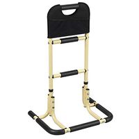 PCP Easy Riser Bed Rail Assist bar Handle for Seniors, Standing with Storage Pouch, Wide Base