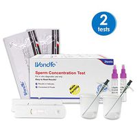 Sperm Concentration Test Fertility Home Kit Indicates Normal or Low Sperm Count Convenient and Private