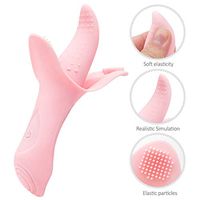 Multi Speed Clitorial Sucking Toys for Women Pussey Licker Toy for Women Six Toy with Tongue and Suction Oral Licking Toy Tongue Vibrate Toy Oral Tongue Simulator Waterproof Tshirt