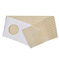 Men's and Women's Elastic ostomy Belt with Waist and Abdomen Belt, Used for postoperative colostomy Care, Abdominal Band Adhesion, Stoma Opening, Prevention of ostomy (S)