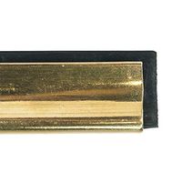 Unger Golden Clip Window Brass Channel, 16", Straight