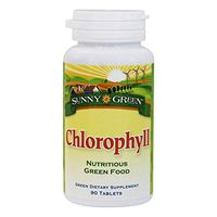 Chlorophyll 100mg Sunny Green 90 Tabs